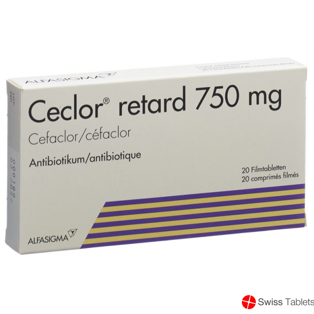Ceclor Retard 750 mg, Filmtabletten