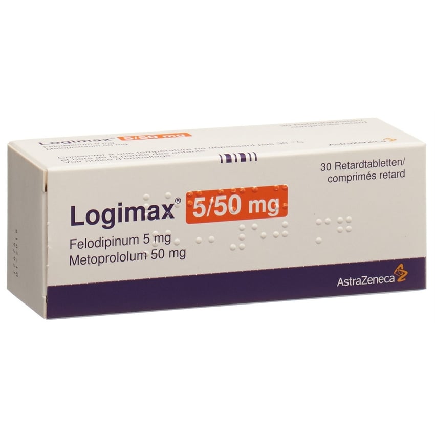 Logimax 5/50 mg, Retardtabletten