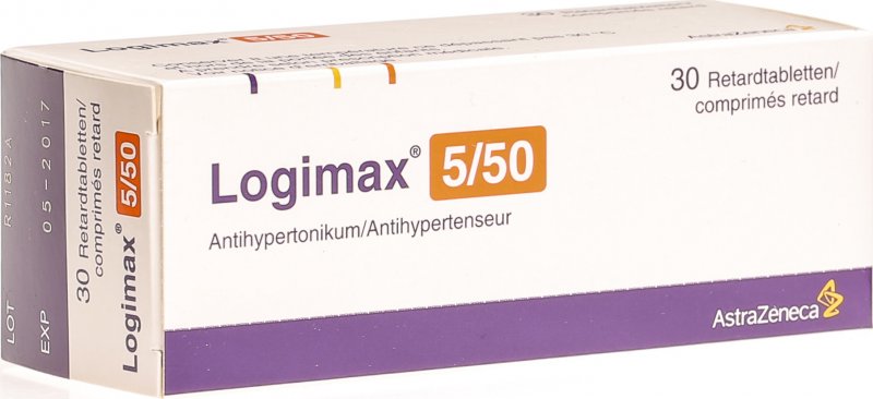Logimax 5/50 mg, Retardtabletten
