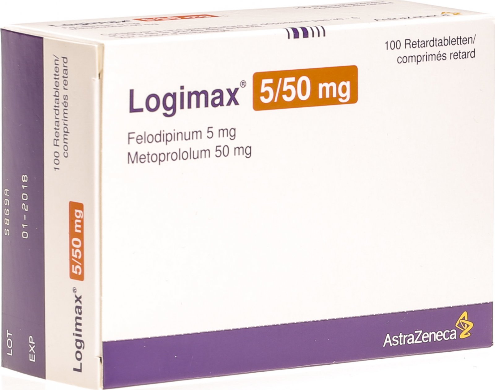 Logimax 5/50 mg, Retardtabletten