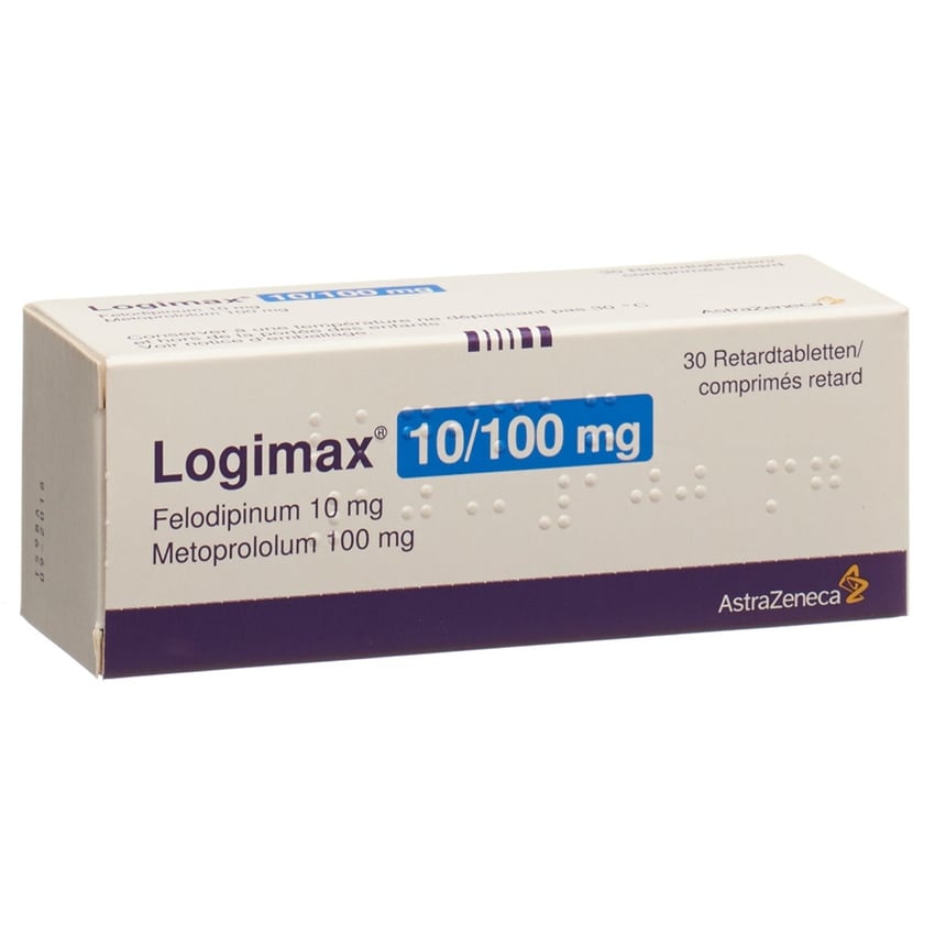 Logimax 10/100 mg, Retardtabletten