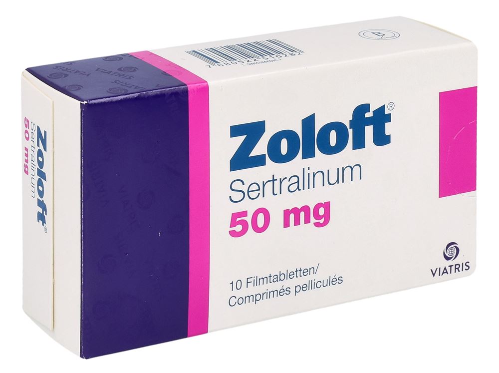 ZOLOFT cpr pell 50 mg 10 pce
