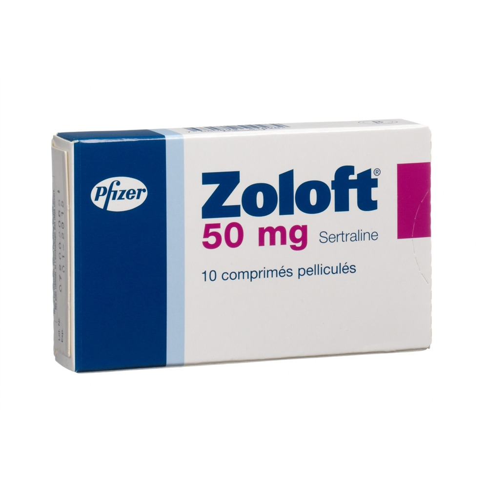 ZOLOFT cpr pell 50 mg 10 pce