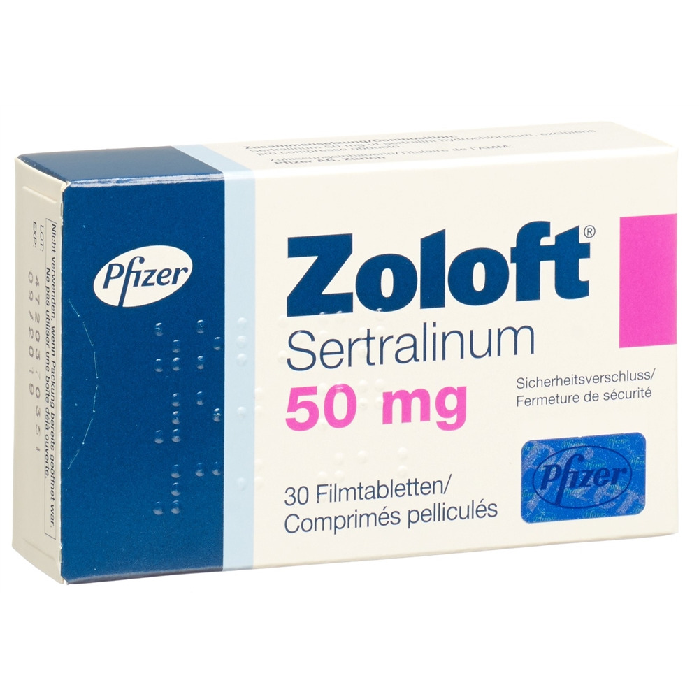 ZOLOFT cpr pell 50 mg 30 pce