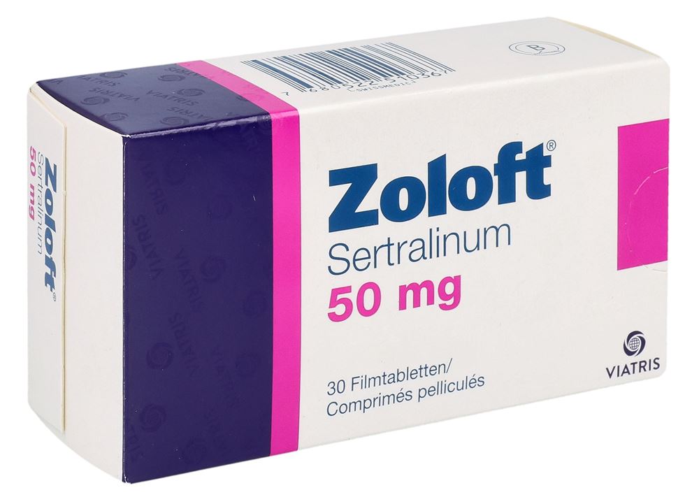 ZOLOFT cpr pell 50 mg 30 pce