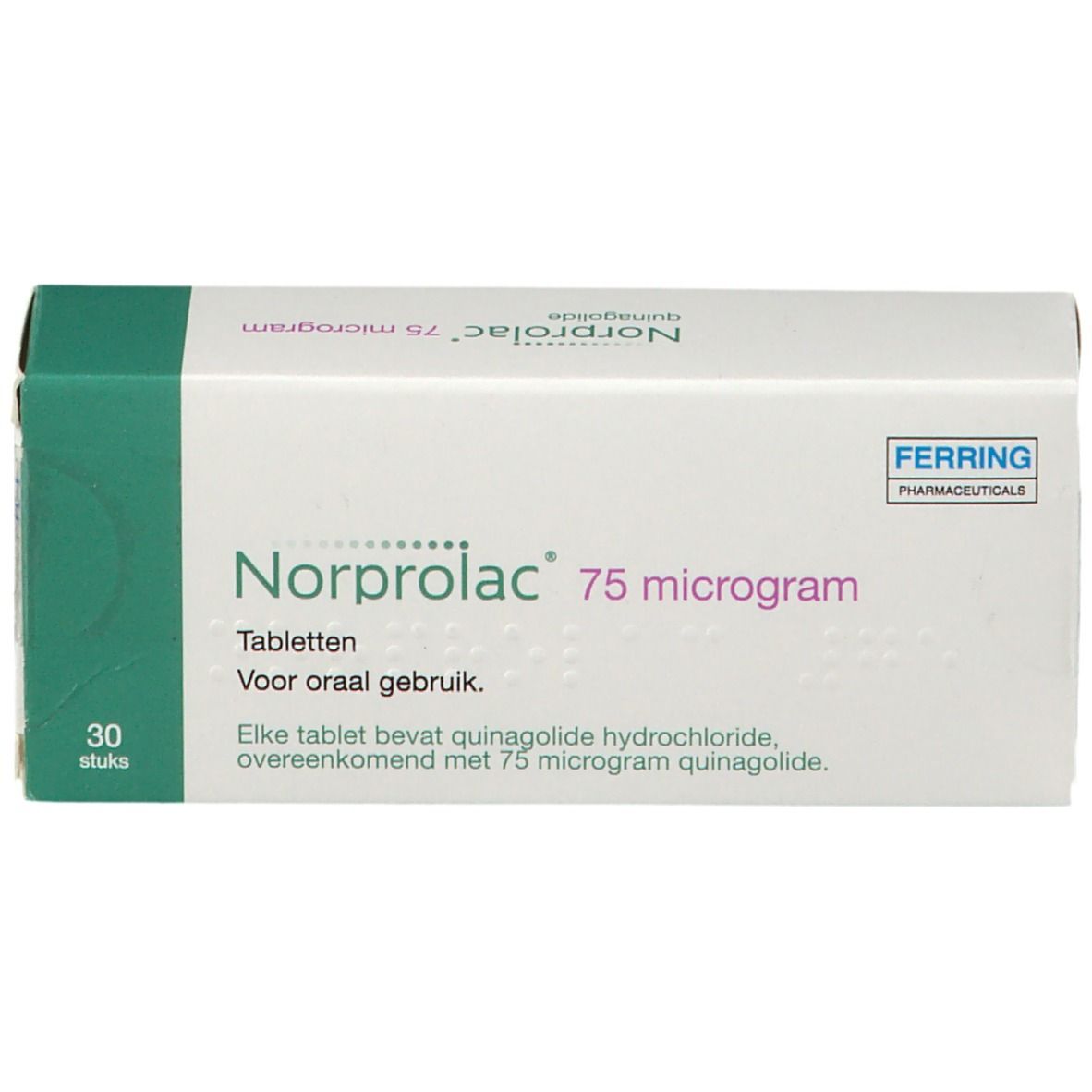 Norprolac 75 ug, Tabletten