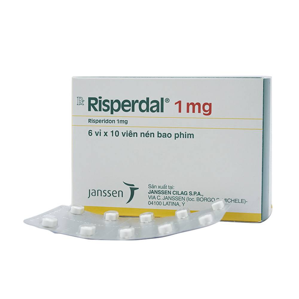 Risperdal 1 mg, Filmtabletten