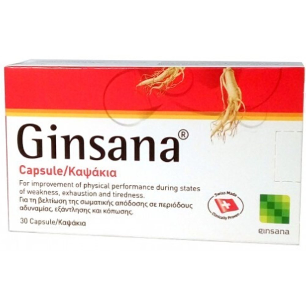 Ginsana, capsula rigida