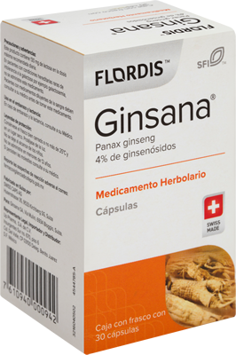 Ginsana, capsula rigida
