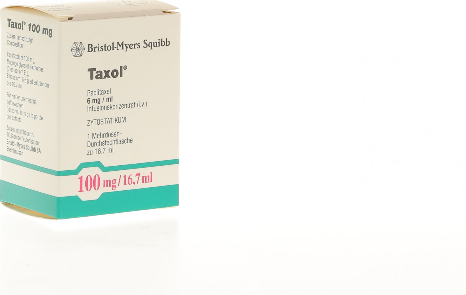 TAXOL conc perf 100 mg/16.7ml flac 16.7 ml