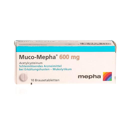Muco-Mepha 600 mg, Granulat mit Orangen-Aroma