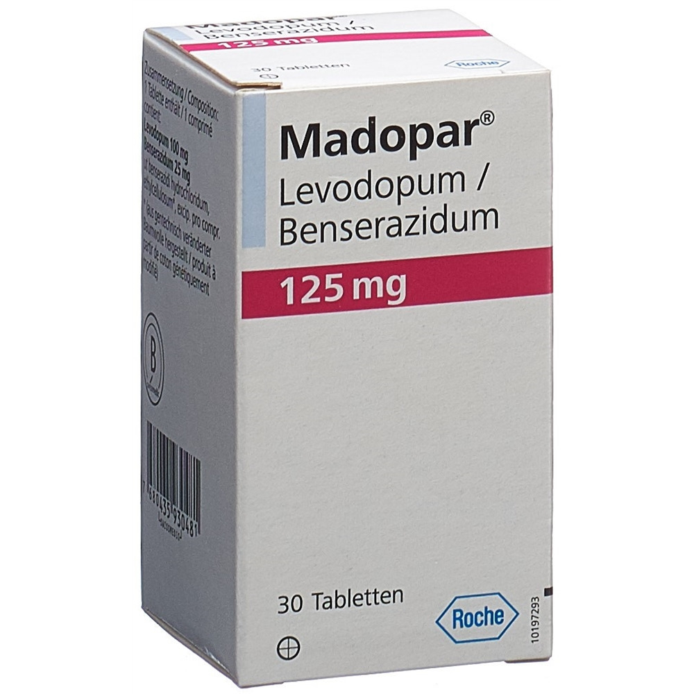 Madopar LIQ 125, Tabletten zur Herstellung einer Suspension zum Einnehmen