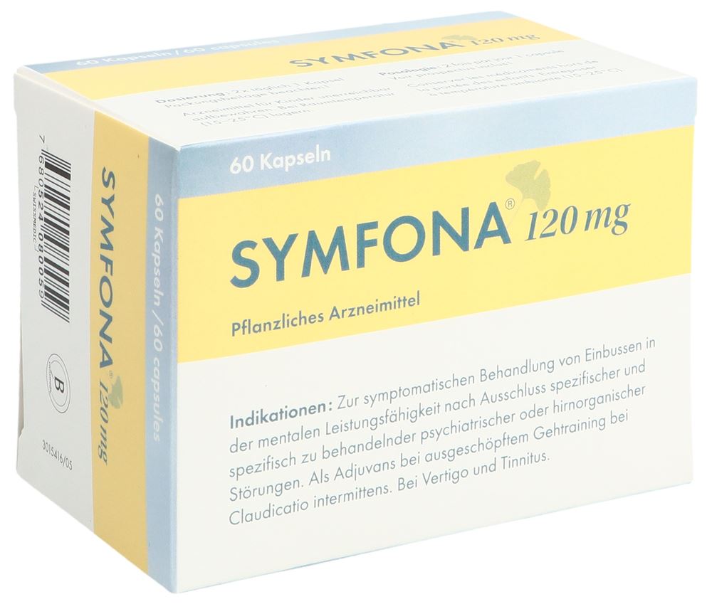 Symfona 120 mg, gélules