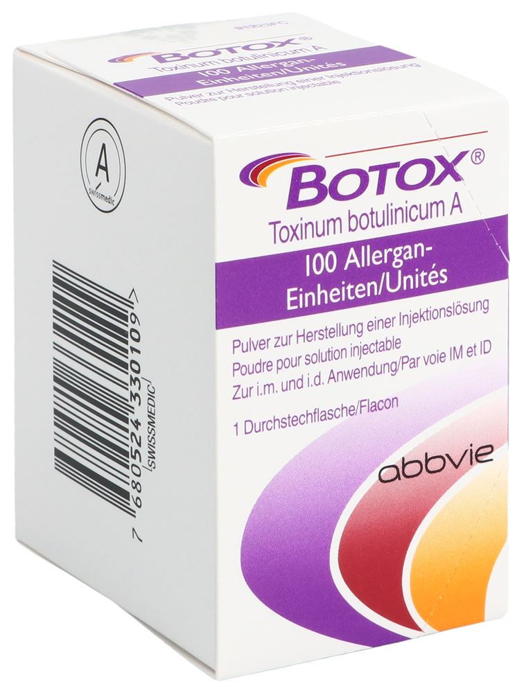BOTOX subst sèche 100 U amp