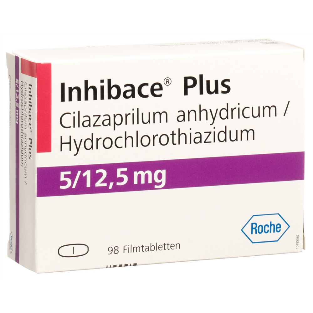 INHIBACE Plus cpr pell 5/12.5 mg 98 pce