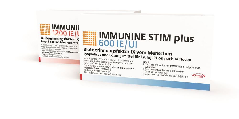 IMMUNINE STIM Plus subst sèche 600 UI c solv flac