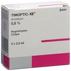 TIMOPTIC-XE gtt opht 0.5 % 3 fl 2.5 ml