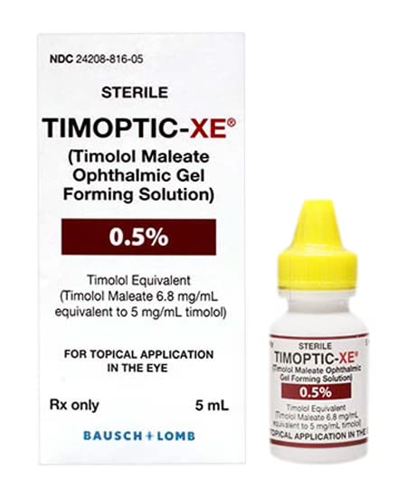 TIMOPTIC-XE gtt opht 0.5 % 3 fl 2.5 ml