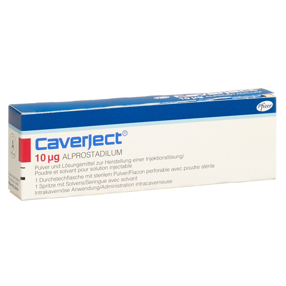 Caverject 10 ug, Injektionspräparat