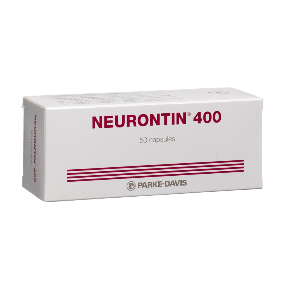 NEURONTIN caps 400 mg 50 pce