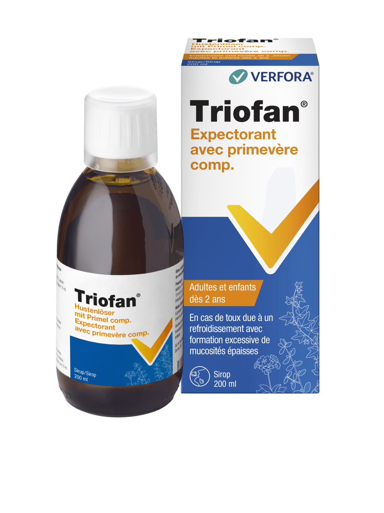 Triofan Expectorant avec primevère comp., sirop