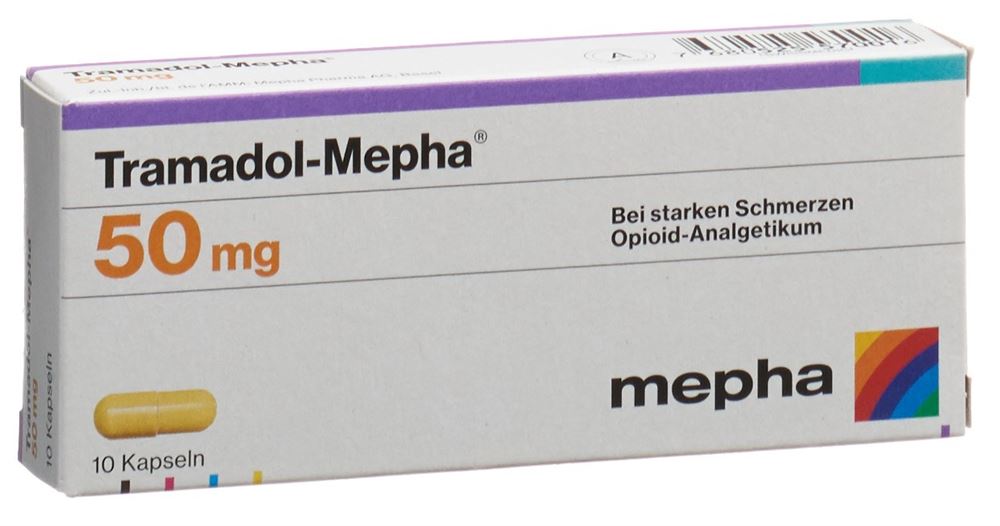 TRAMADOL Mepha caps 50 mg 10 pce