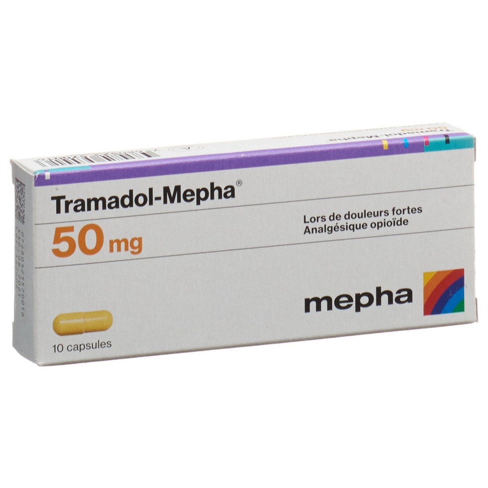 TRAMADOL Mepha caps 50 mg 10 pce