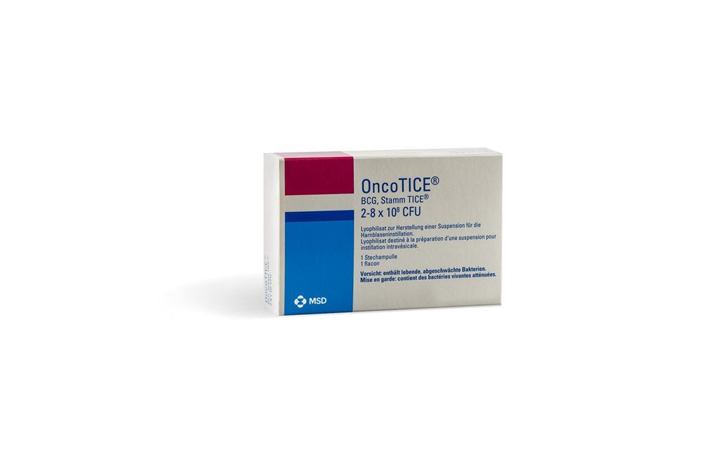 OncoTICE, Pulver zur Herstellung einer Suspension zur intravesikalen Anwendung
