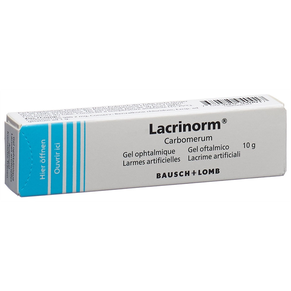 LACRINORM gel opht tb 10 g