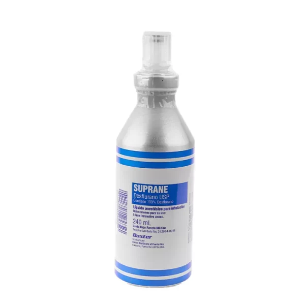 Suprane, Flüssigkeit zur Herstellung eines Dampfs zur Inhalation