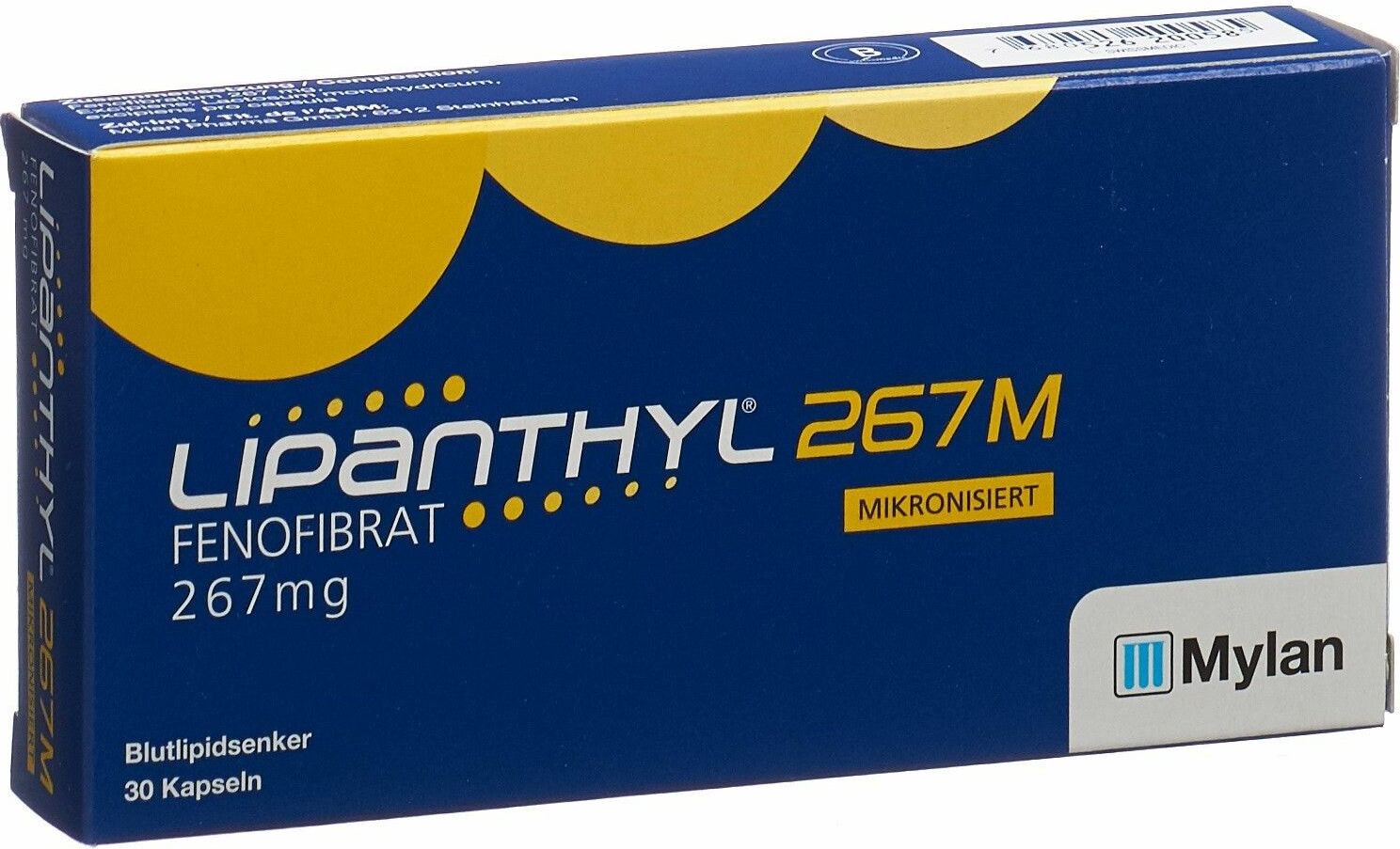 Lipanthyl 267 M, Kapseln