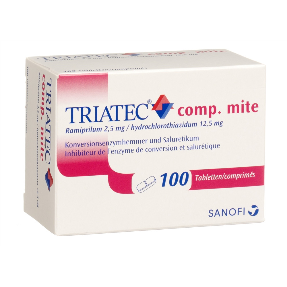 TRIATEC comp mite cpr 2.5/12.5 mg 100 pce