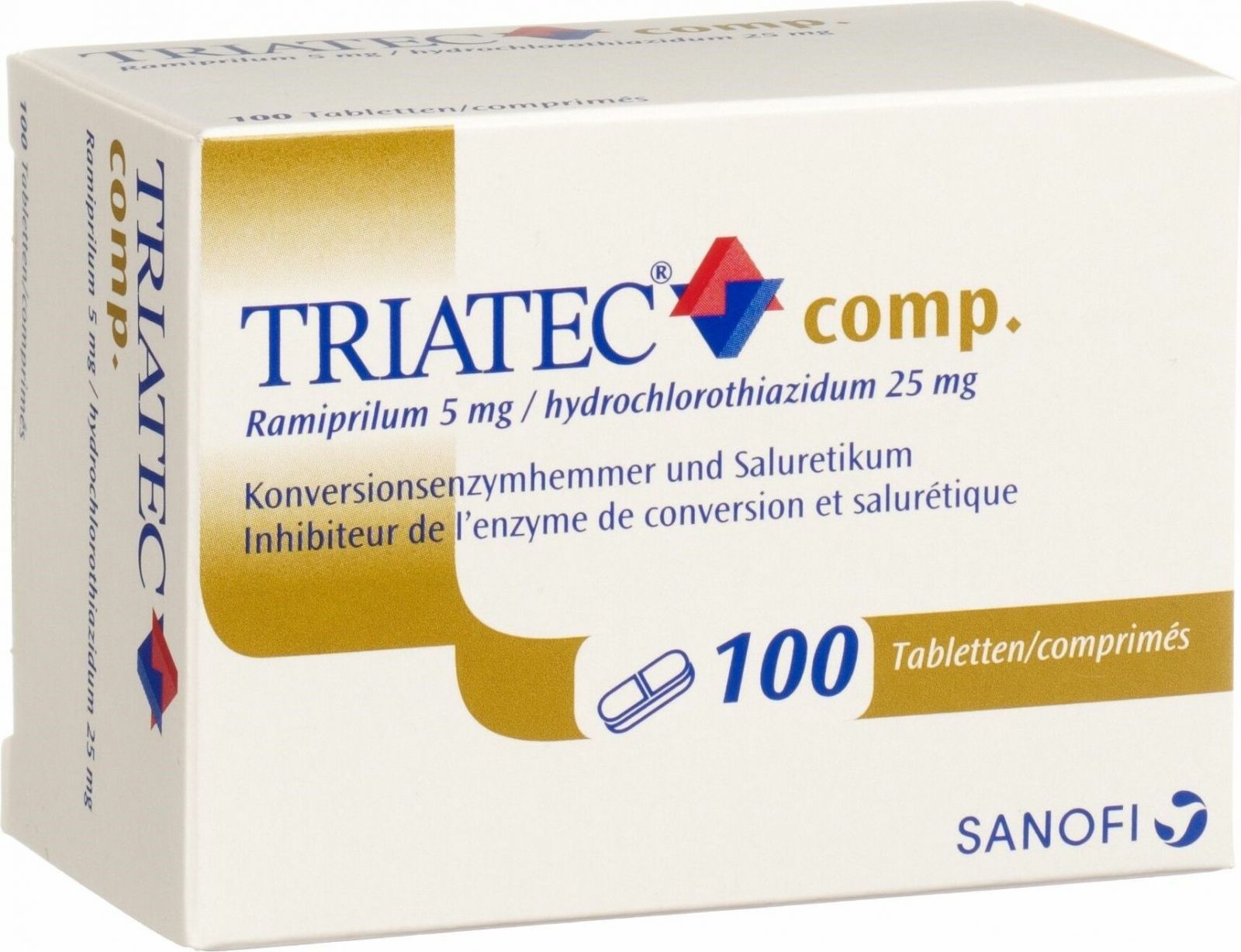 TRIATEC comp cpr 5/25 mg 20 pce