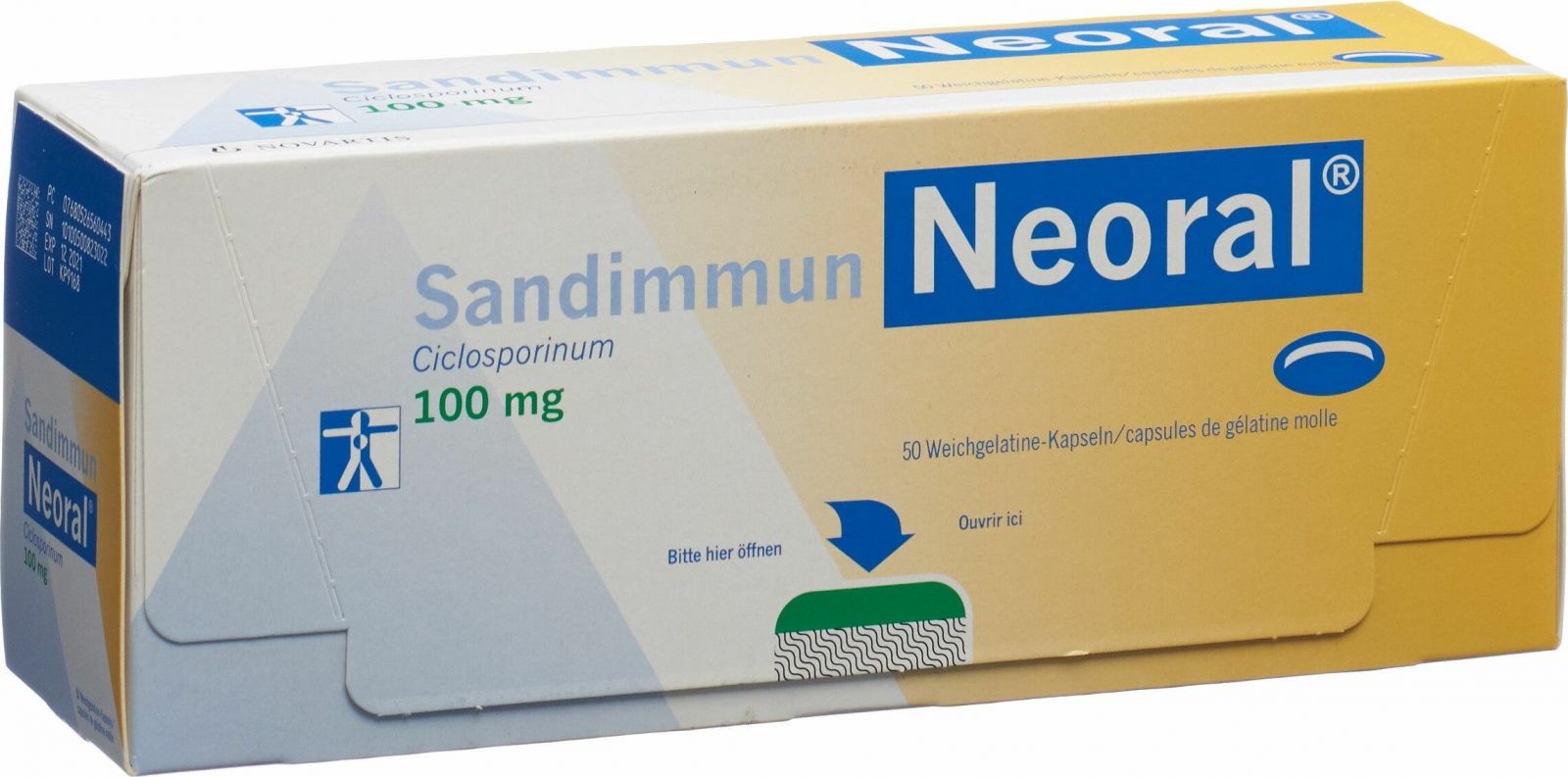 Sandimmun Neoral 100 mg, Kapseln
