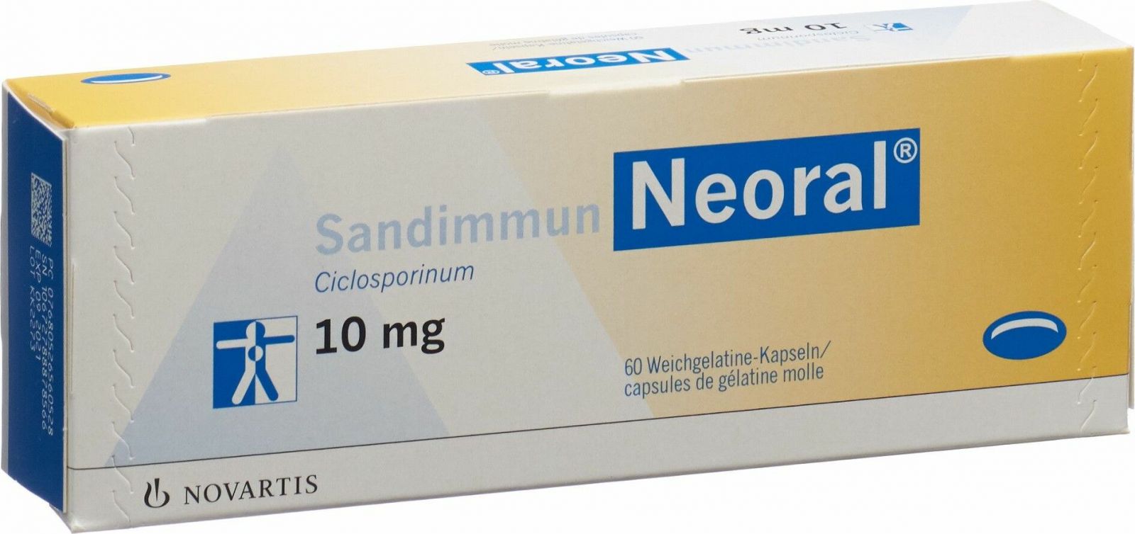 SANDIMMUN NEORAL caps 10 mg 60 pce