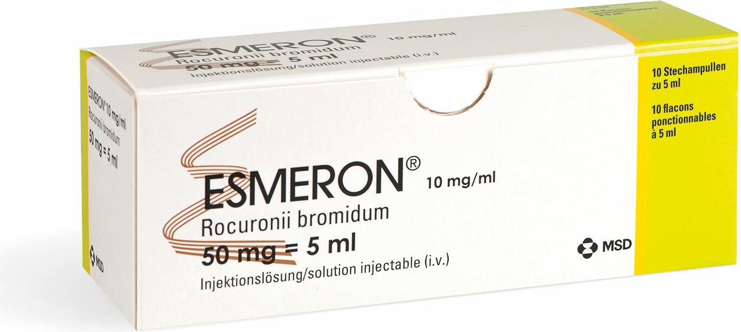 Esmeron 50mg/5ml Injektionslösung