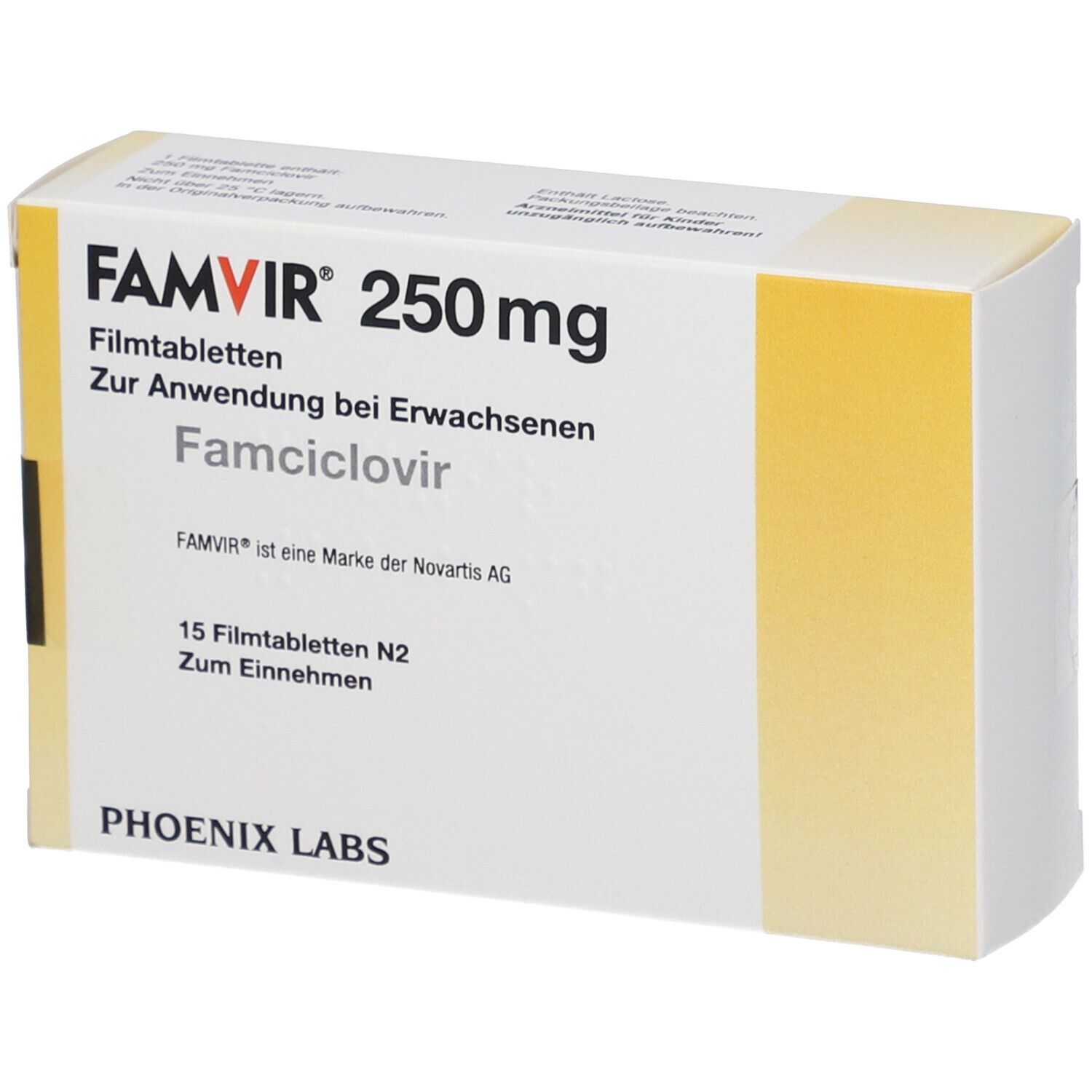 Famvir 250 mg, Filmtabletten
