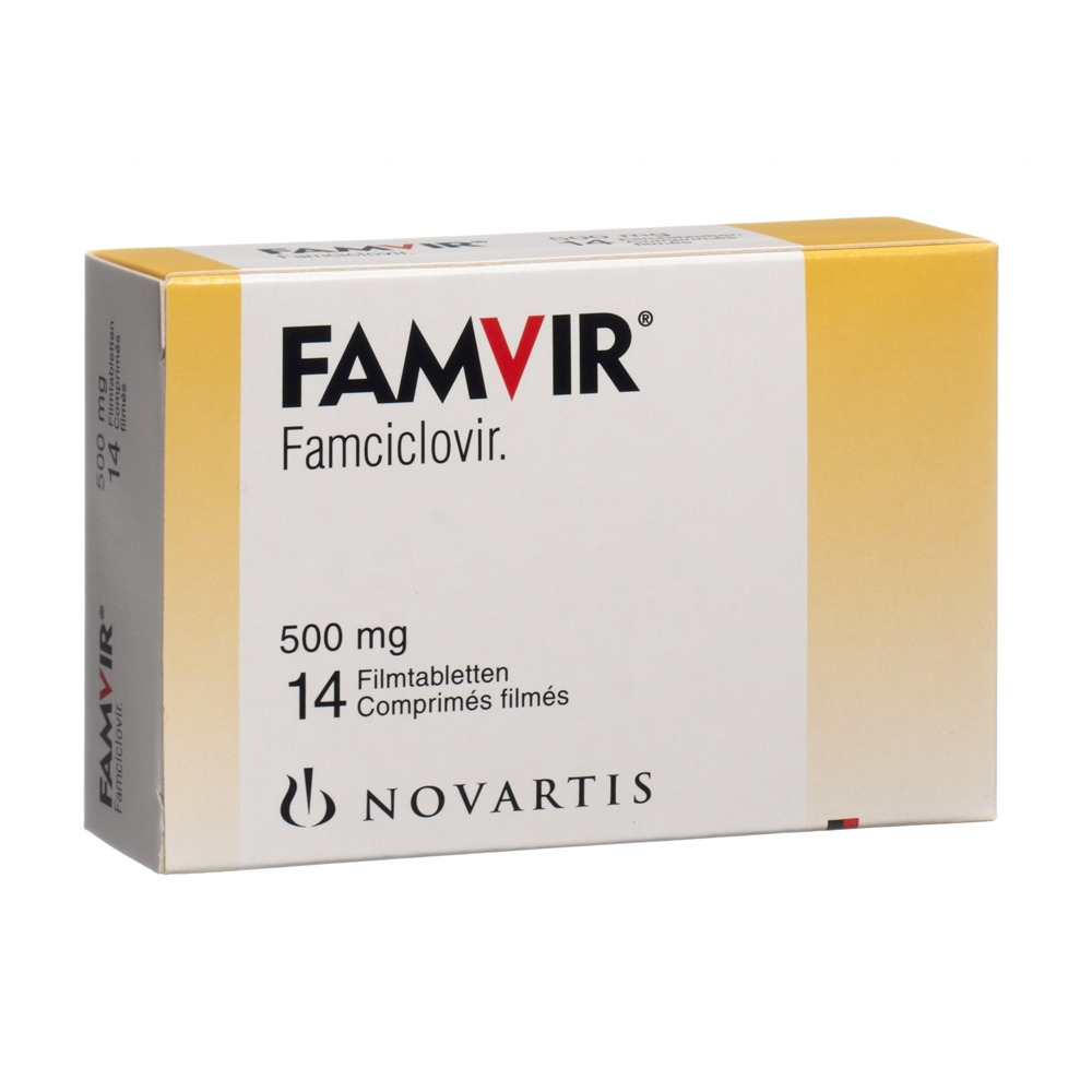 Famvir 500 mg, Filmtabletten