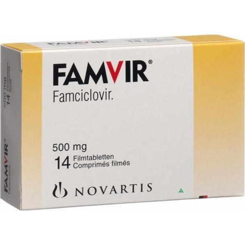 Famvir 500 mg, Filmtabletten