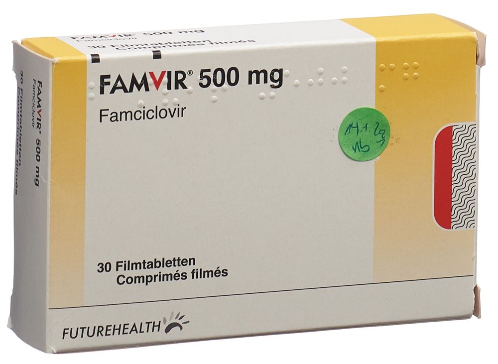 FAMVIR cpr 500 mg 30 pce