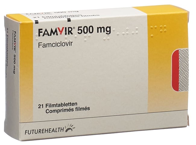 Famvir 500 mg, Filmtabletten