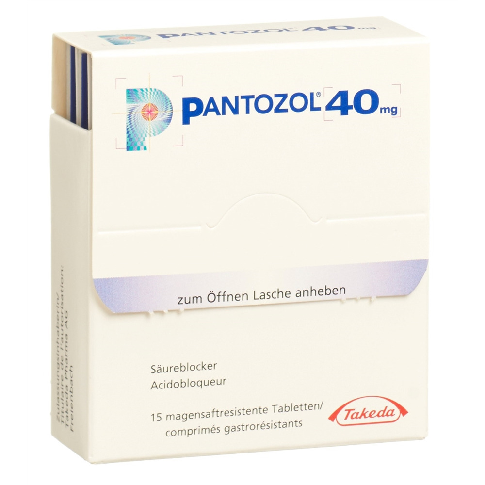 PANTOZOL cpr pell 40 mg 15 pce