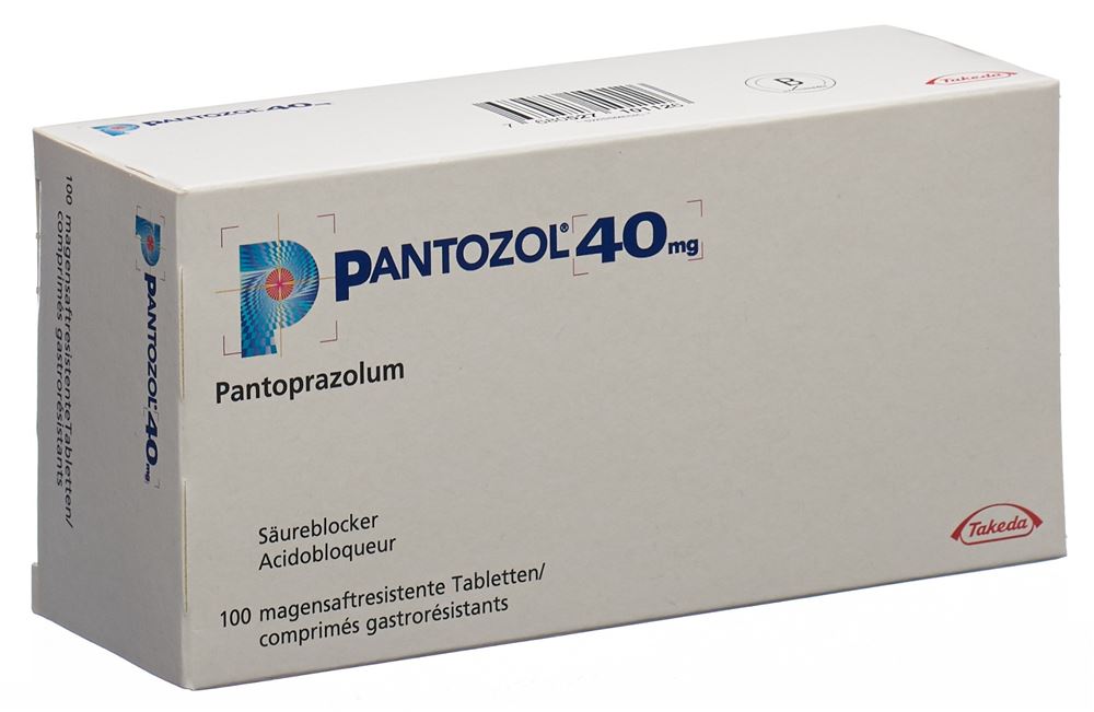 PANTOZOL cpr pell 40 mg 100 pce