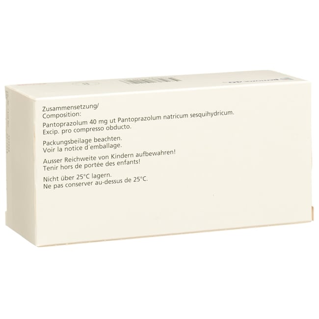 Pantozol 40 mg, magensaftresistente Tabletten