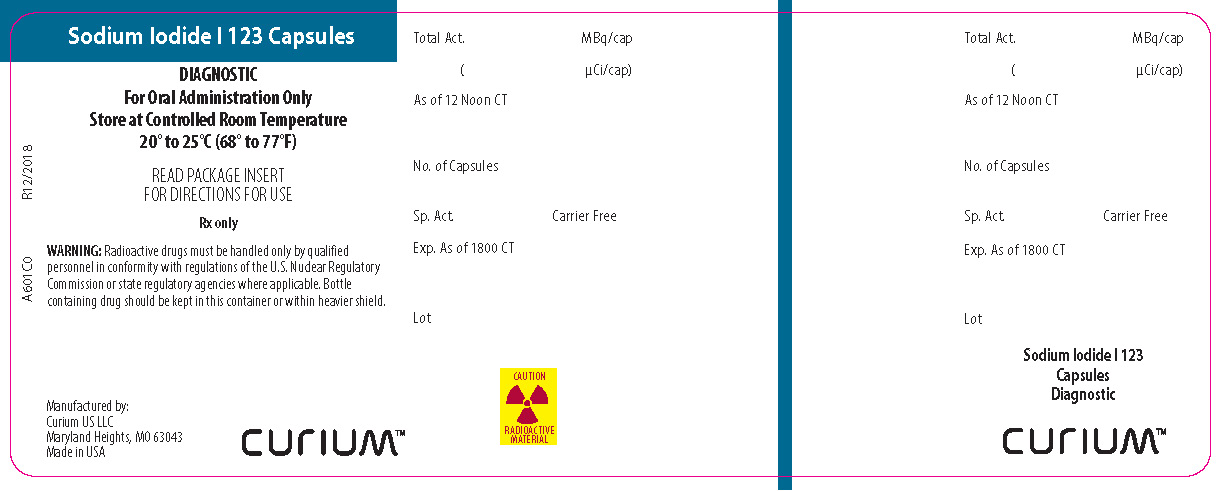 Sodium iodide (I-123) injection Curium, Injektionslösung