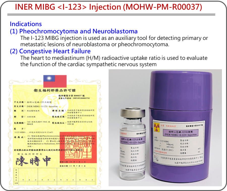 MIBG (I-123) injection Curium, Injektionslösung