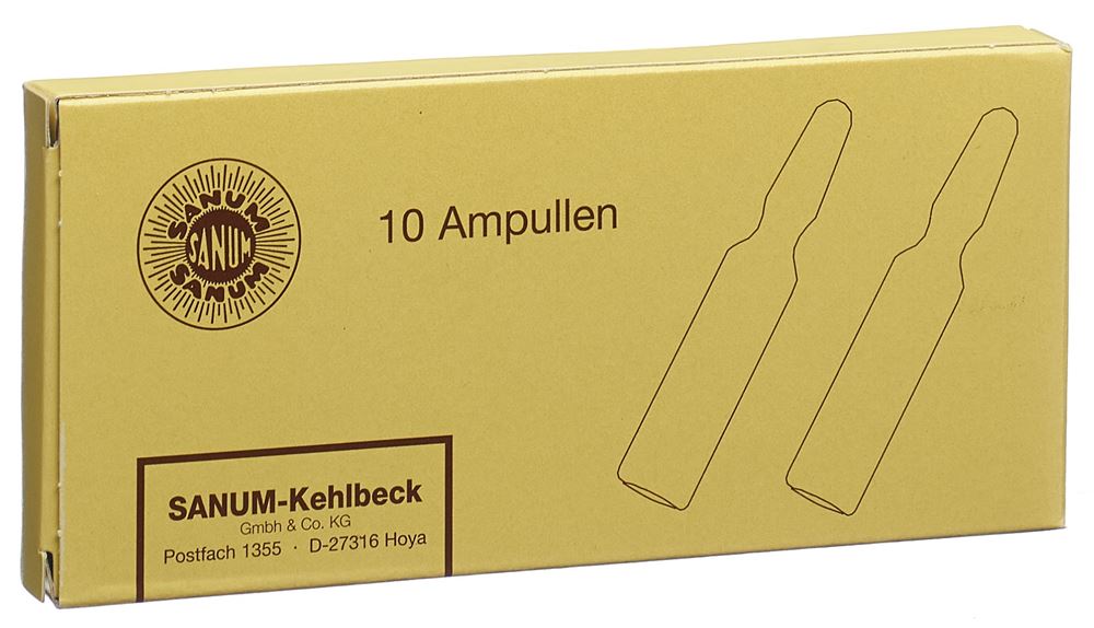 SANUKEHL Staph sol inj 5 D 10 amp 1 ml