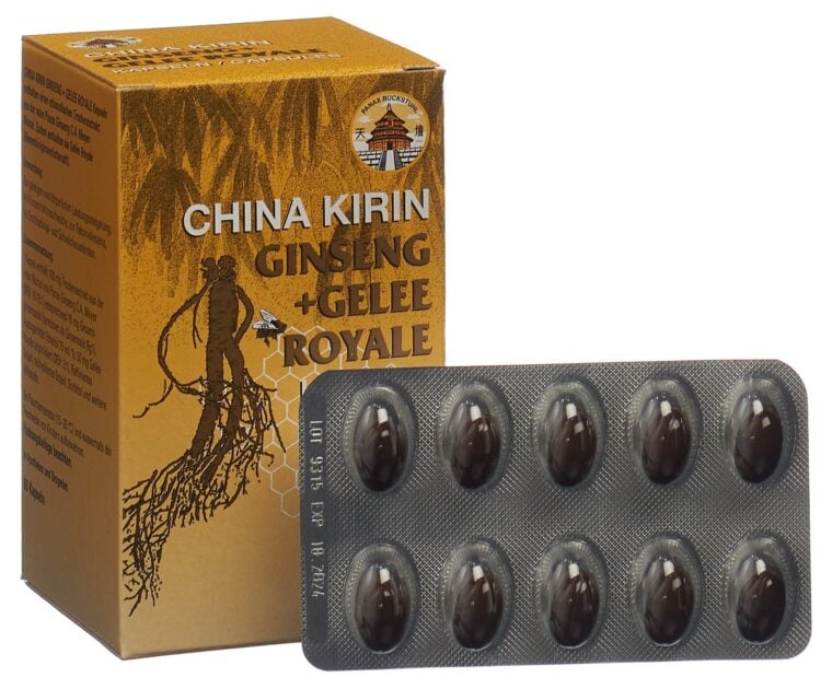 China Kirin Ginseng + Gelée Royale, Kapseln