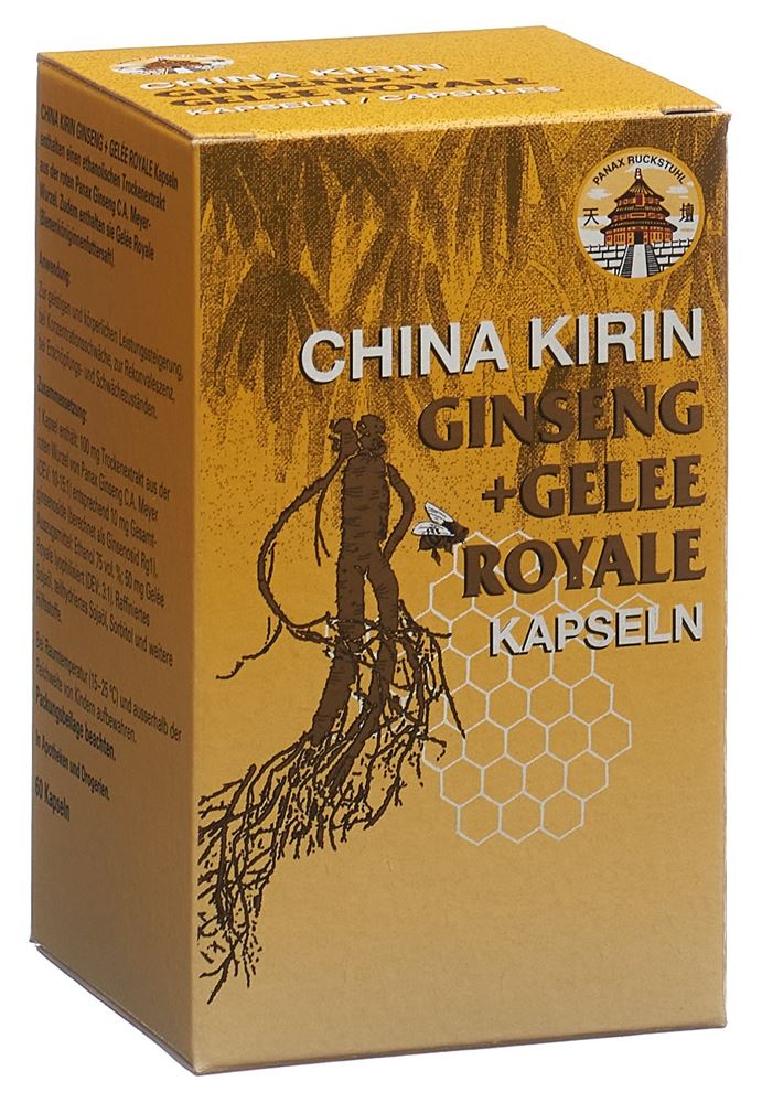 China Kirin Ginseng + Gelée Royale, Kapseln