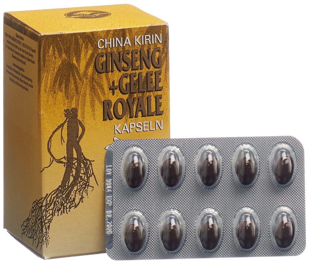 China Kirin Ginseng + Gelée Royale, Kapseln